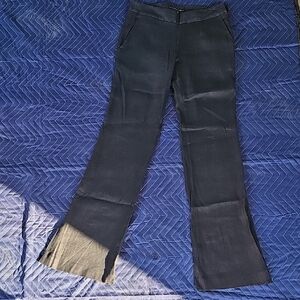 Theyskens Theory Black Flared Pants